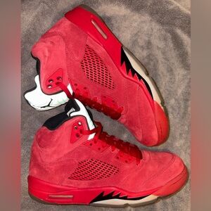 Jordan 5 Red Suede Size 11